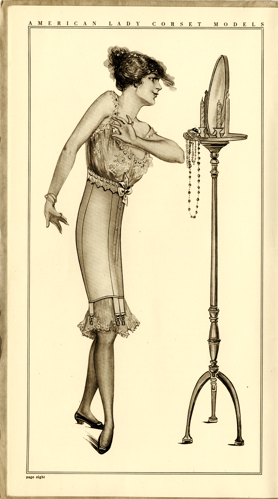 American Lady Corset models : supplement, 1913-14