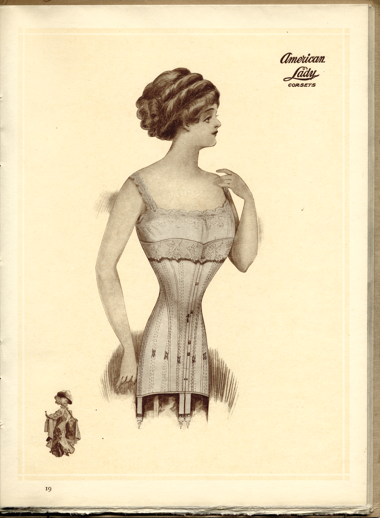 Historical Corsets — Corset Dominion Corset Co. About 1910-1920