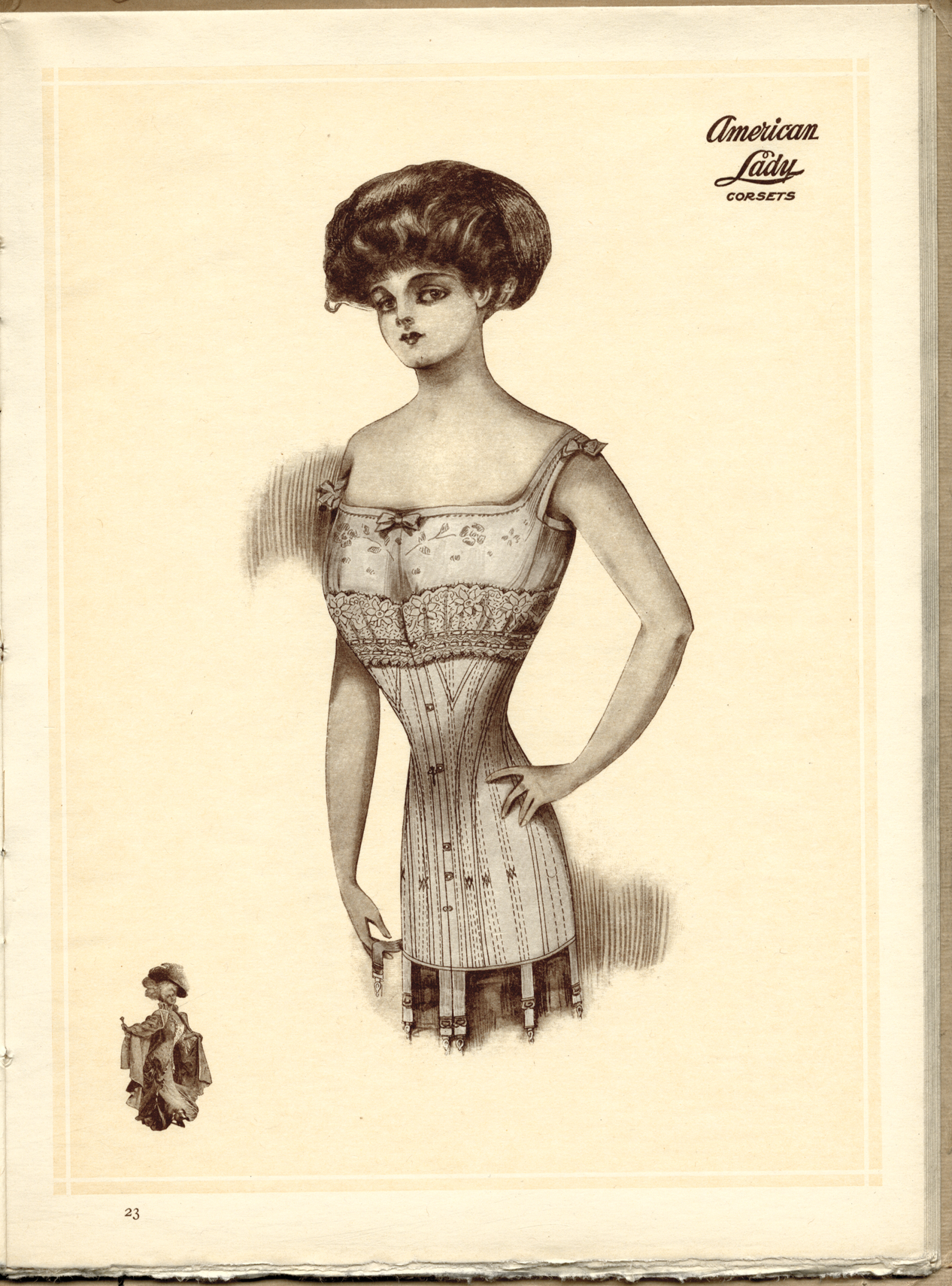 American Lady Corset models for 1910