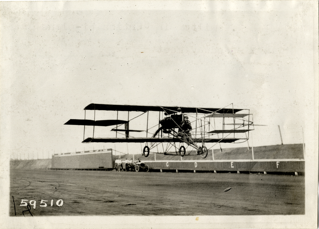 1910 Flint Flyer biplane