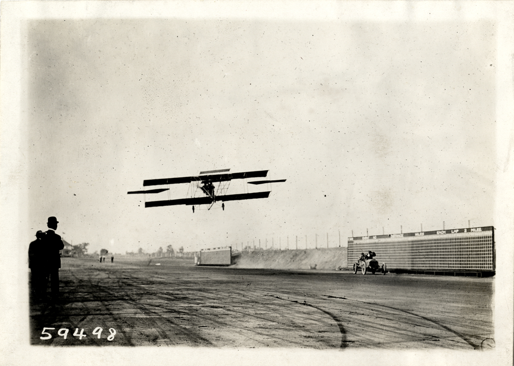 1910 Flint Flyer biplane
