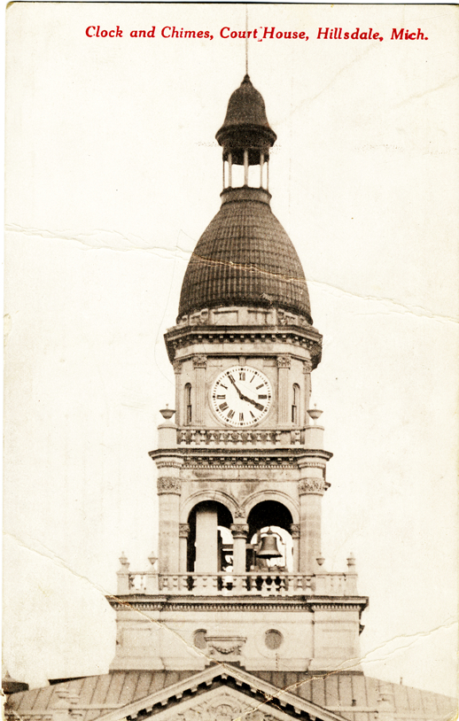 Clocktower, Courthouse, Hillsdale, Michigan
