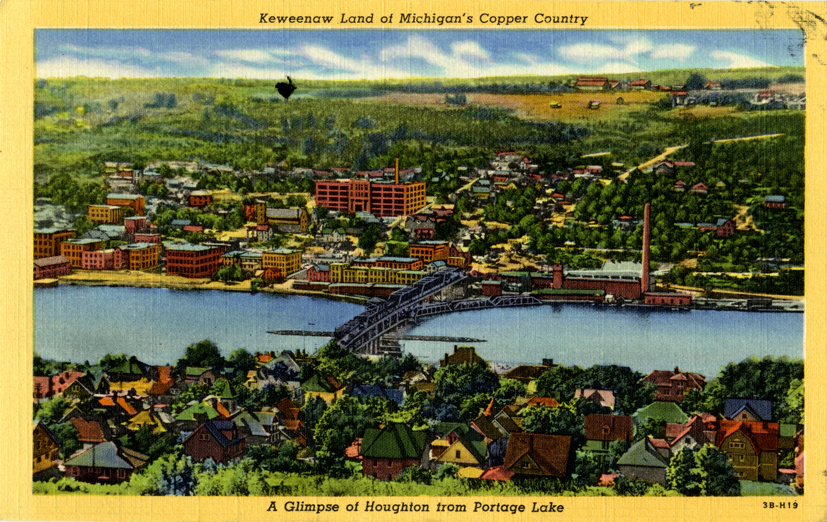 Houghton and Hancock, Michigan