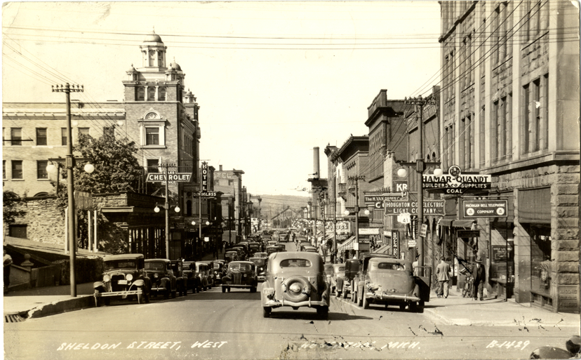 Shelden Street, Houghton, Michigan