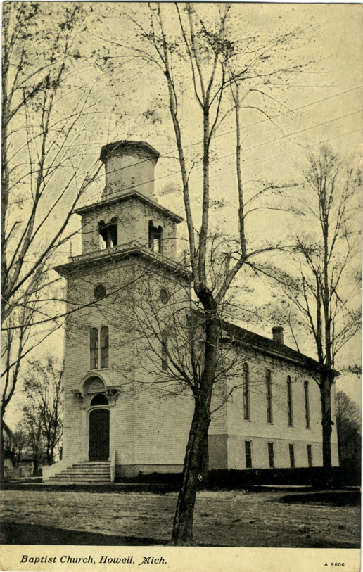 Baptist church, Howell, Michigan