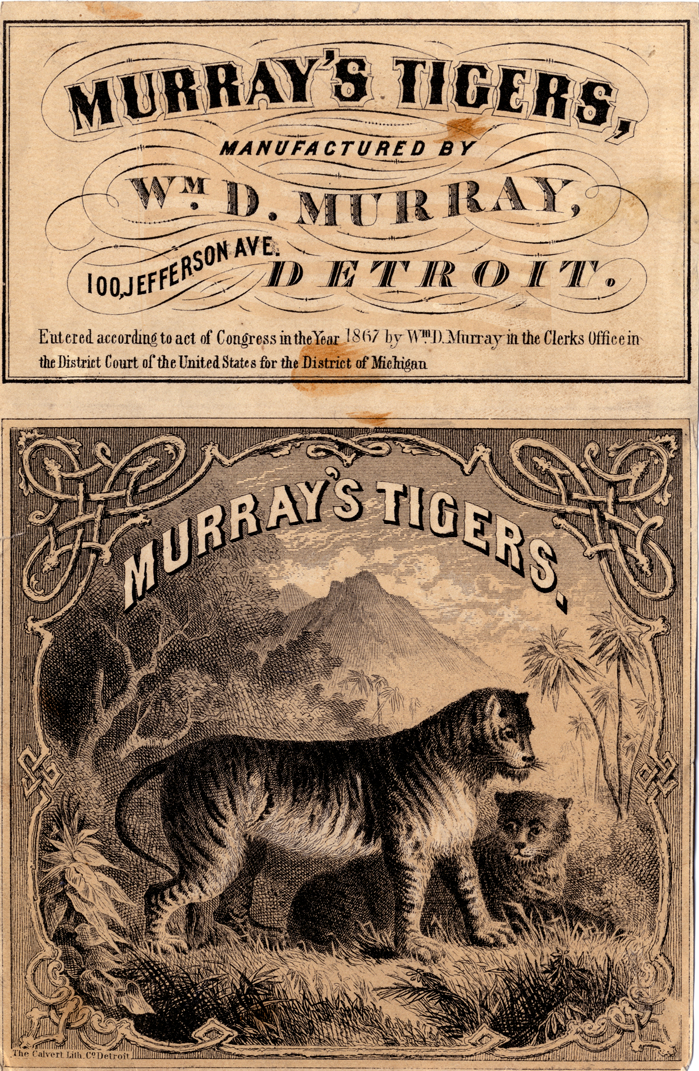 Advertising card for William D. Murray