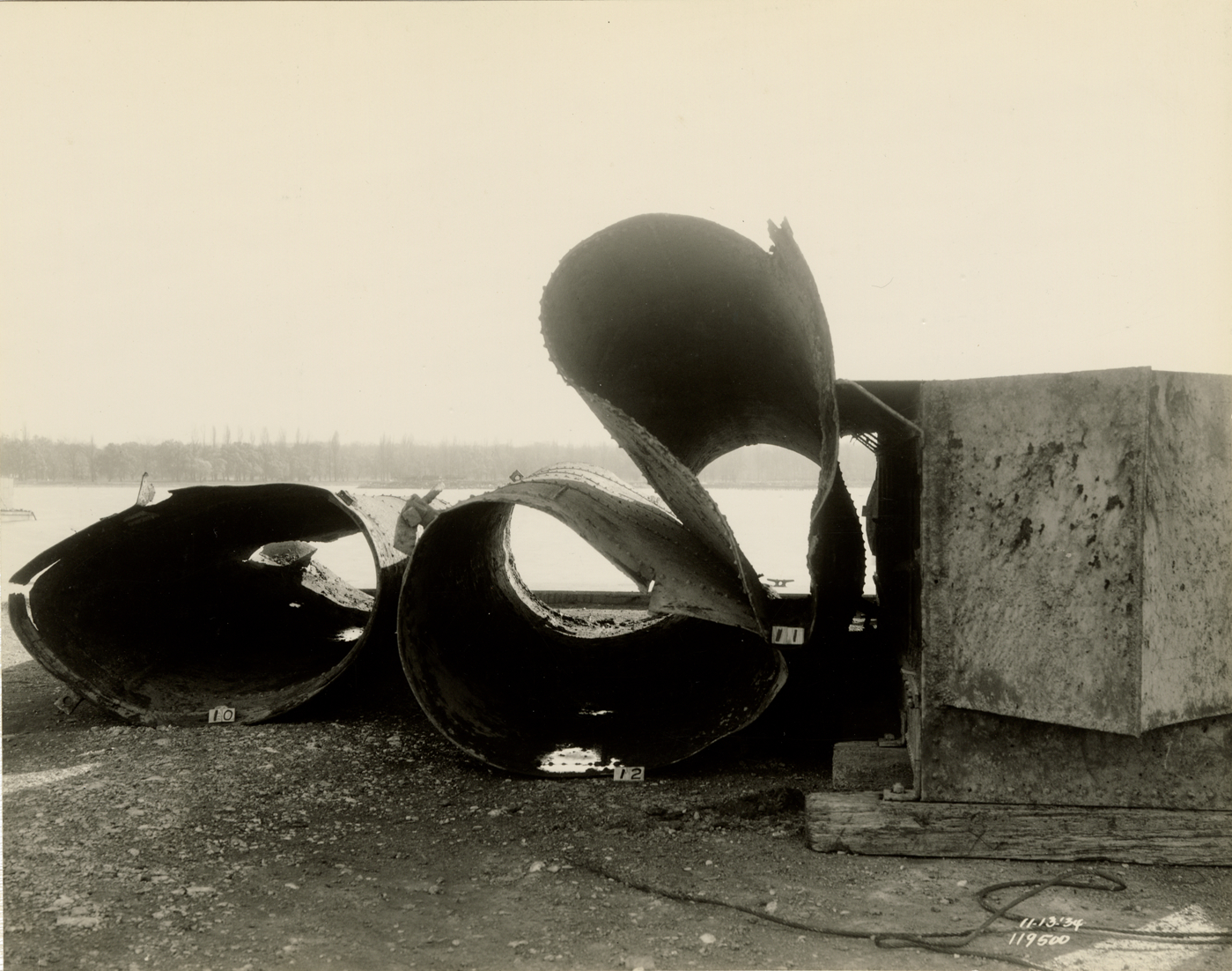 No. 3 intake pipes, Detroit water supply system