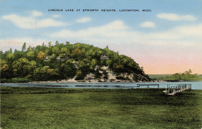 Lincoln Lake, Epworth Heights resort, Ludington, Michigan