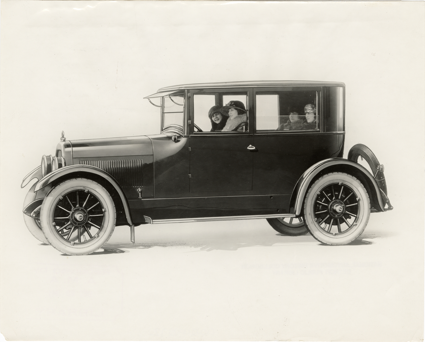 Women motorists in 1923 Chandler Six Chummy automobile