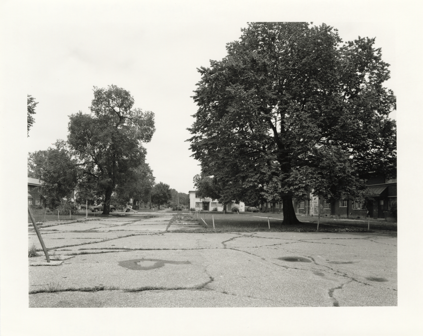 Central mall, Parkside Addition