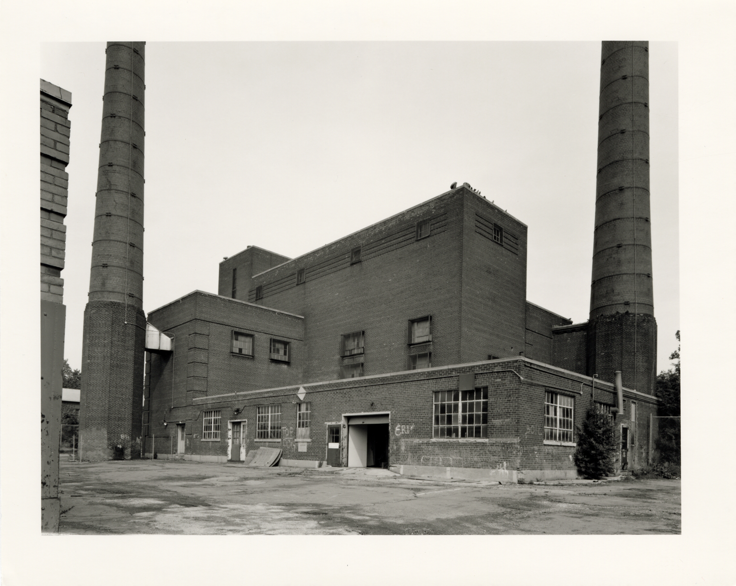 Central heating plant, Parkside Homes and Addition