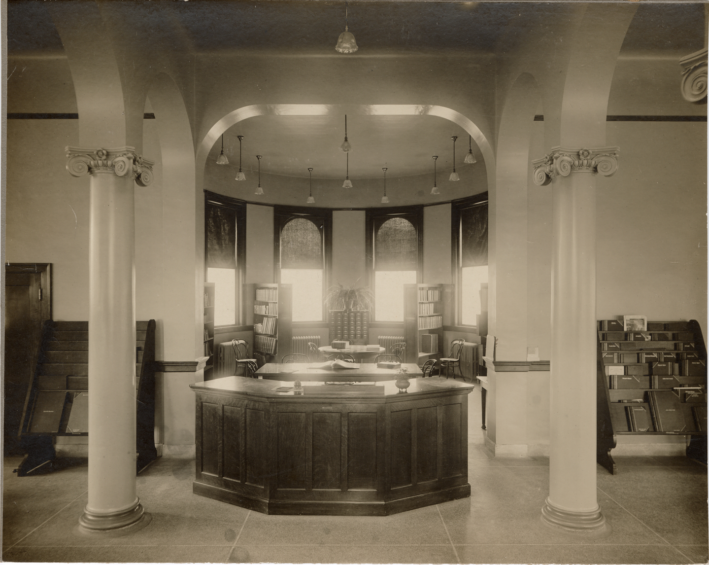 Delivery desk, Hosmer Branch Library