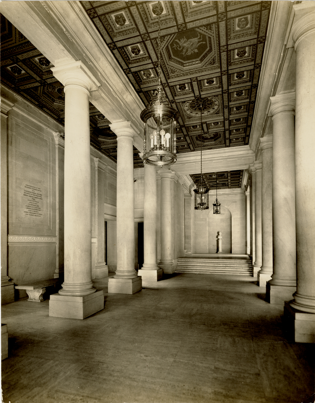Entrance hall, Main Library
