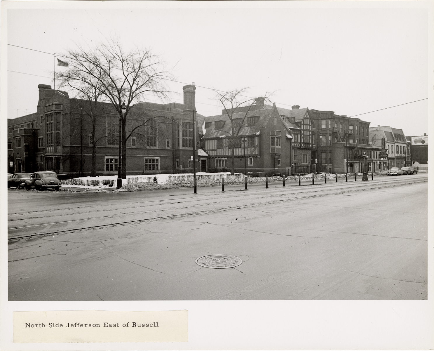 Buildings on Jefferson Avenue