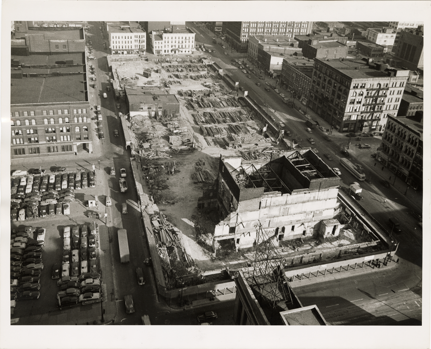 Construction site for City-County Building