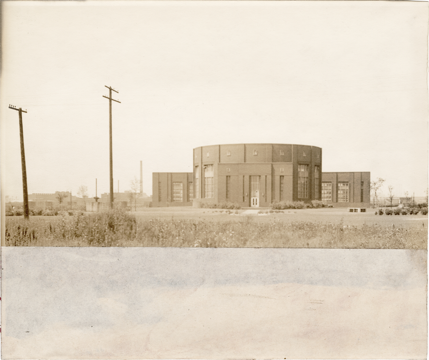 Sewage disposal plant