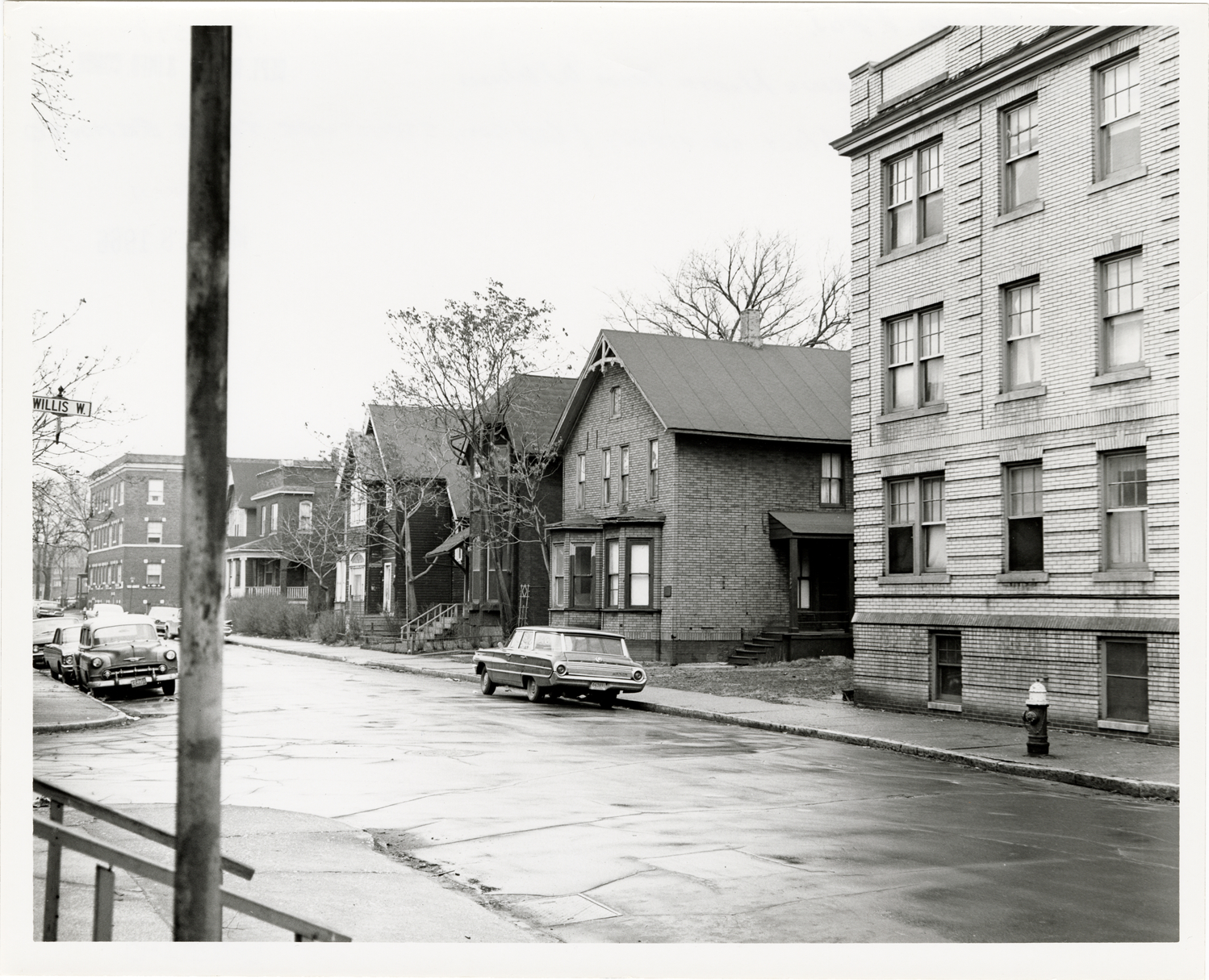 Houses on Fourth Street near West Willis