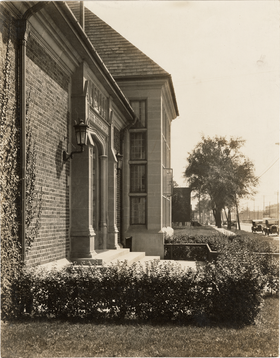Entrance, Richard Branch Library