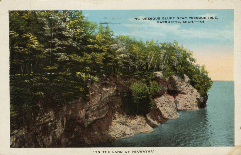 Bluff near Presque Isle, Marquette, Michigan