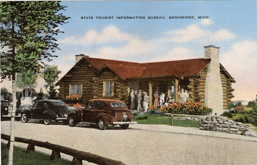 Tourist information bureau, Menominee, Michigan