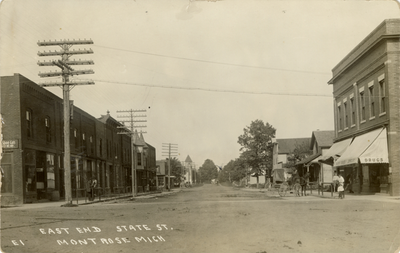 State Street, Montrose, Michigan