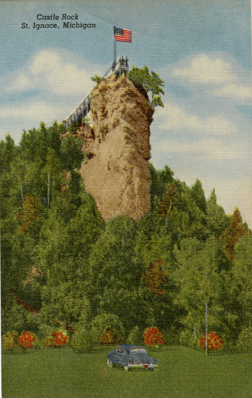 Castle Rock, St. Ignace, Michigan