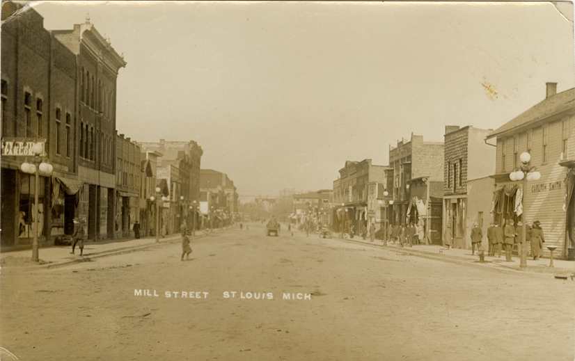 Mill Street, St. Louis, Michigan