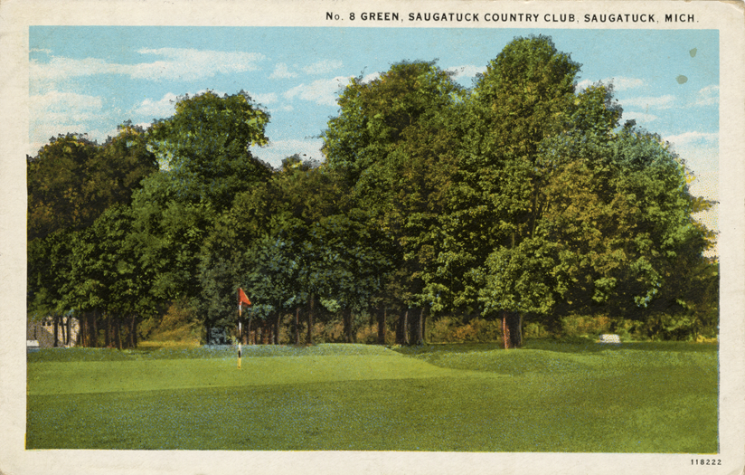 Golf course, Saugatauk Country Club, Saugatauk, Michigan