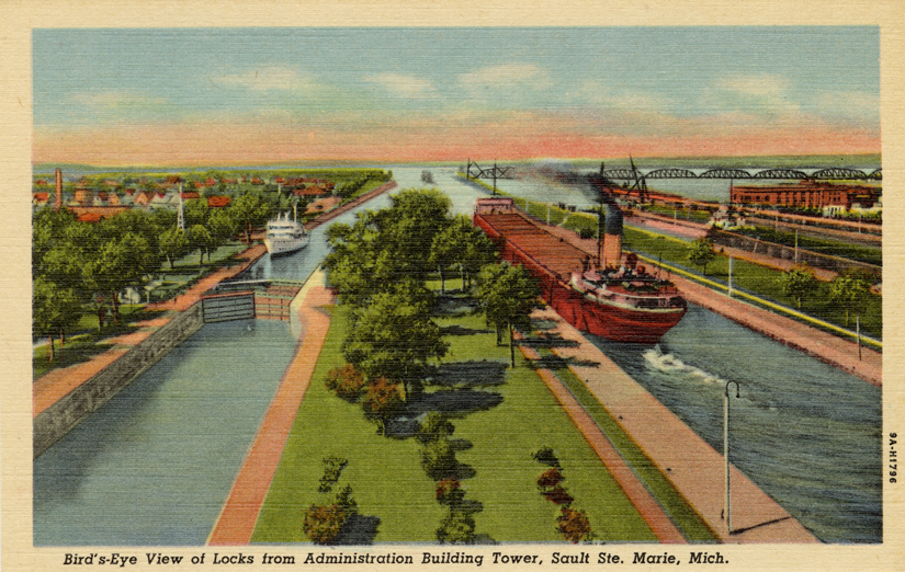 Soo Locks, Sault Ste. Marie, Michigan