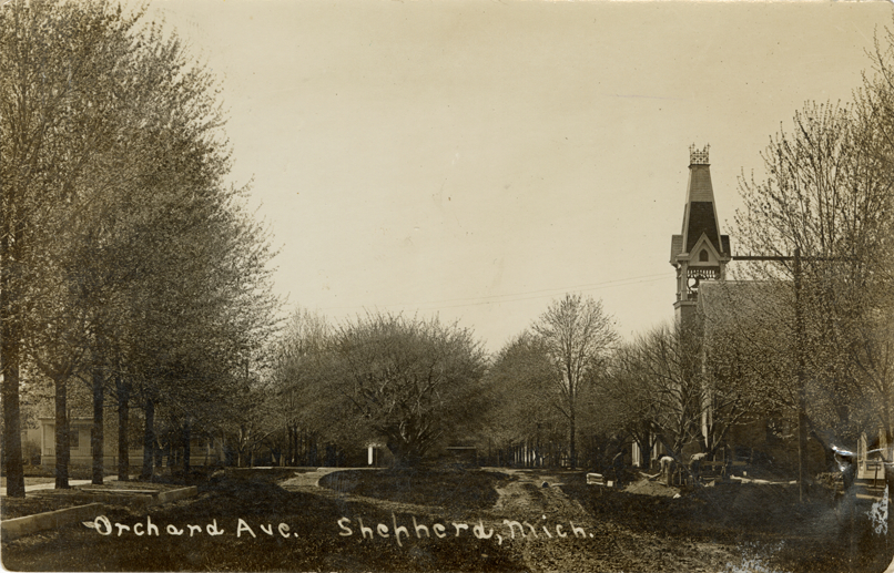 Orchard Avenue, Shepherd, Michigan