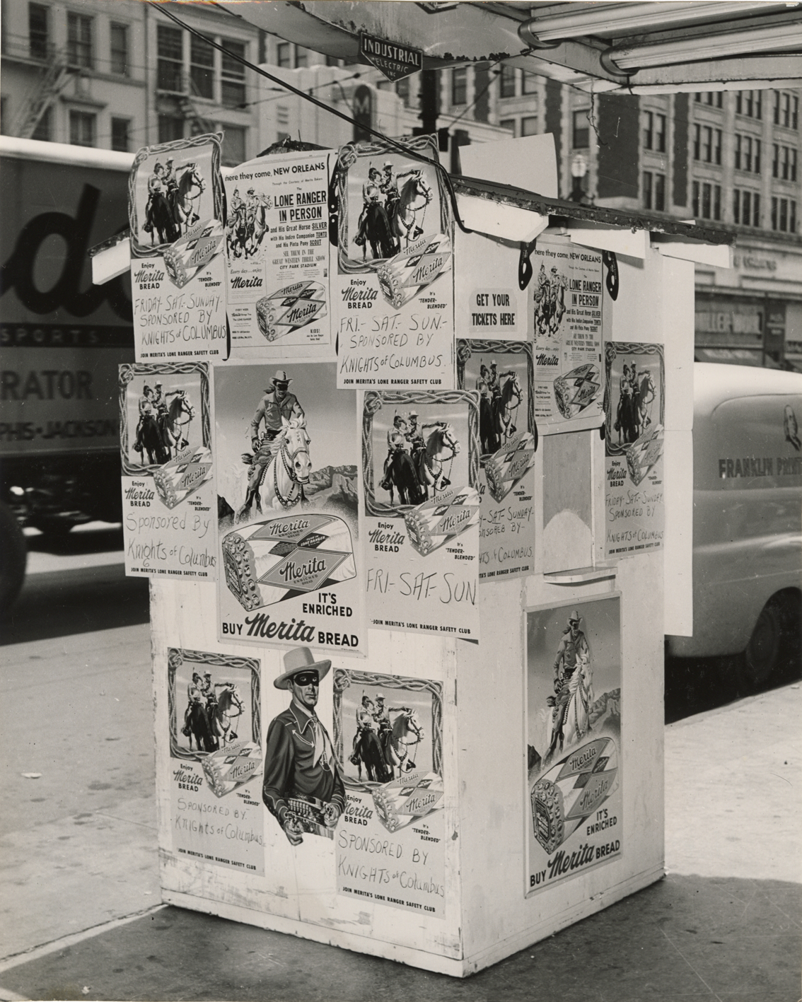 Merita breads, Lone Ranger display