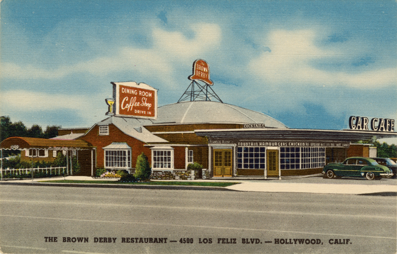 Brown Derby Restaurant and Car Cafe, Hollywood, California