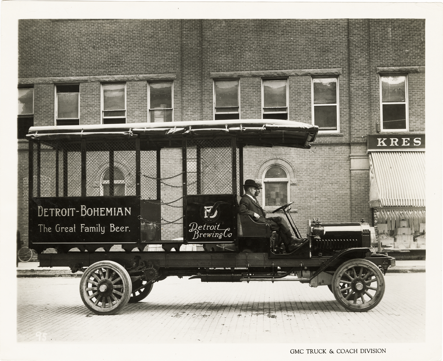 Detroit Brewing Company GMC truck