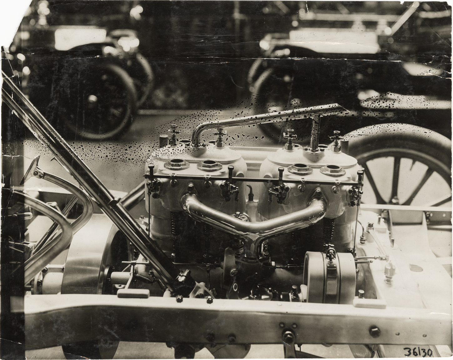 1910 Locomobile automobile engine