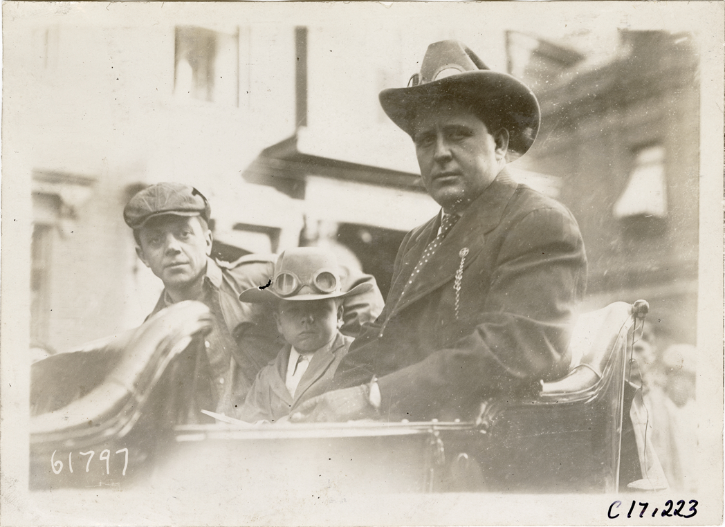 Temple and Jack Abernathy, 1910 Abernathy Kids New York to Oklahoma Tour