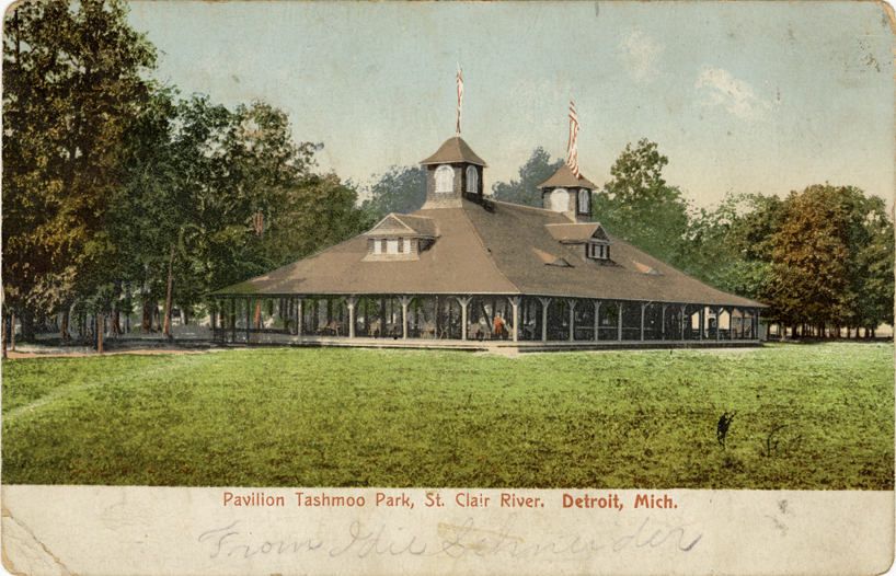 Pavilion at Tashmoo Park, St. Clair Flats, Michigan