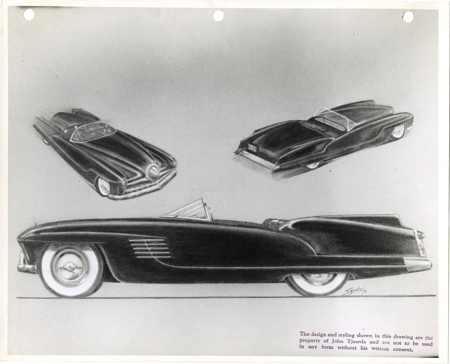 Automobile rendering