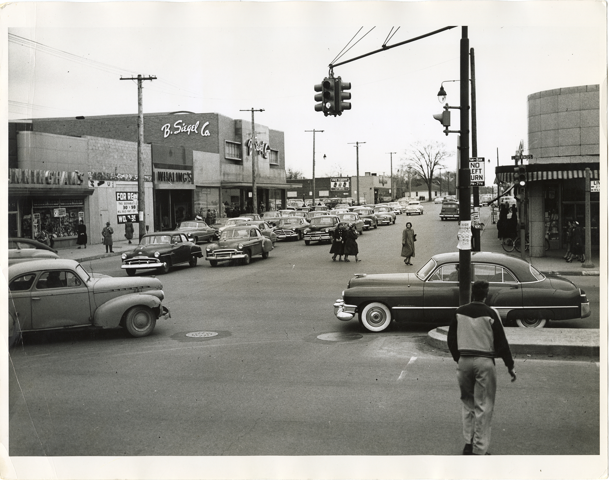 Intersection of Seven Mile Road and Livernois