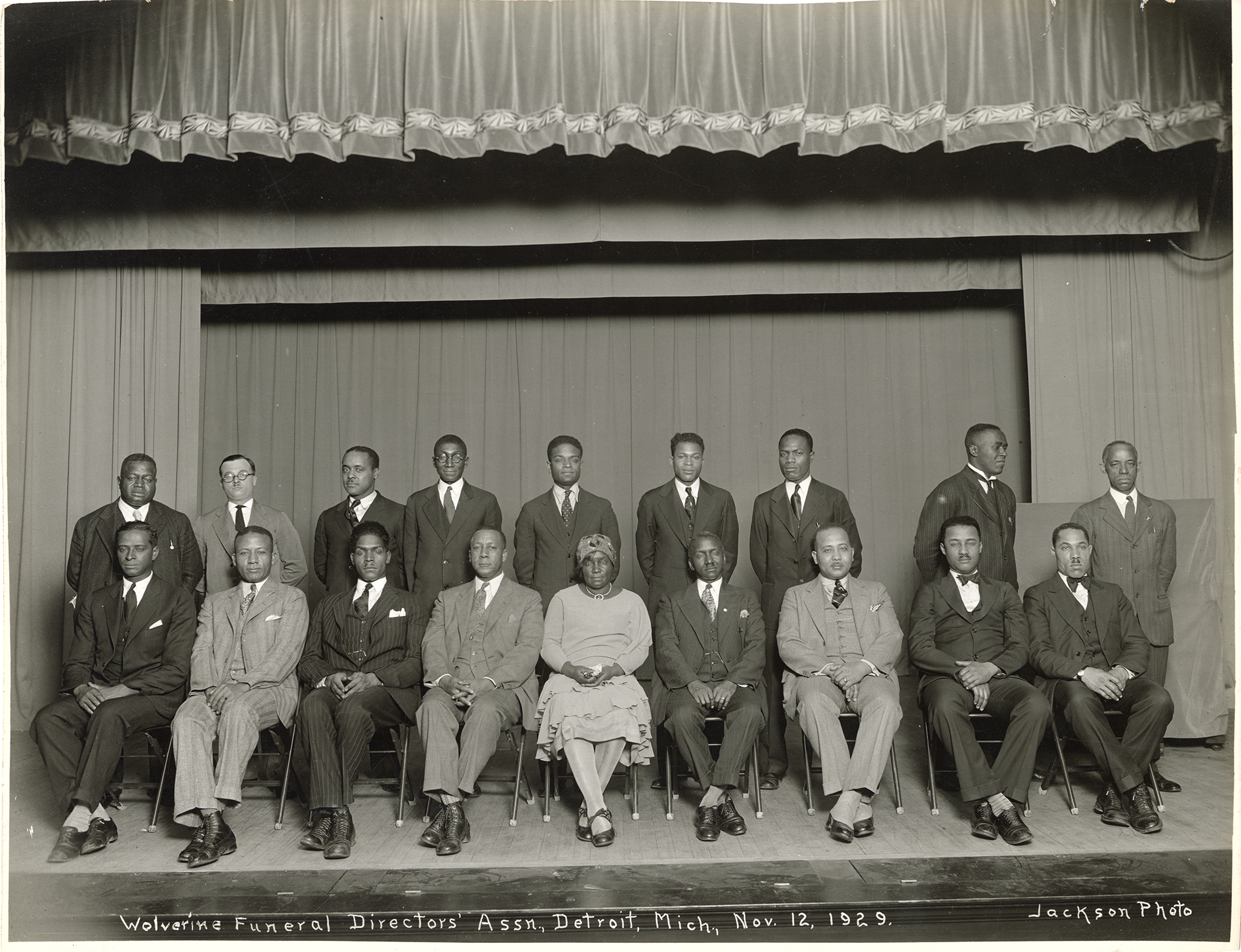 Group portrait, Wolverine Funeral Directors' Association