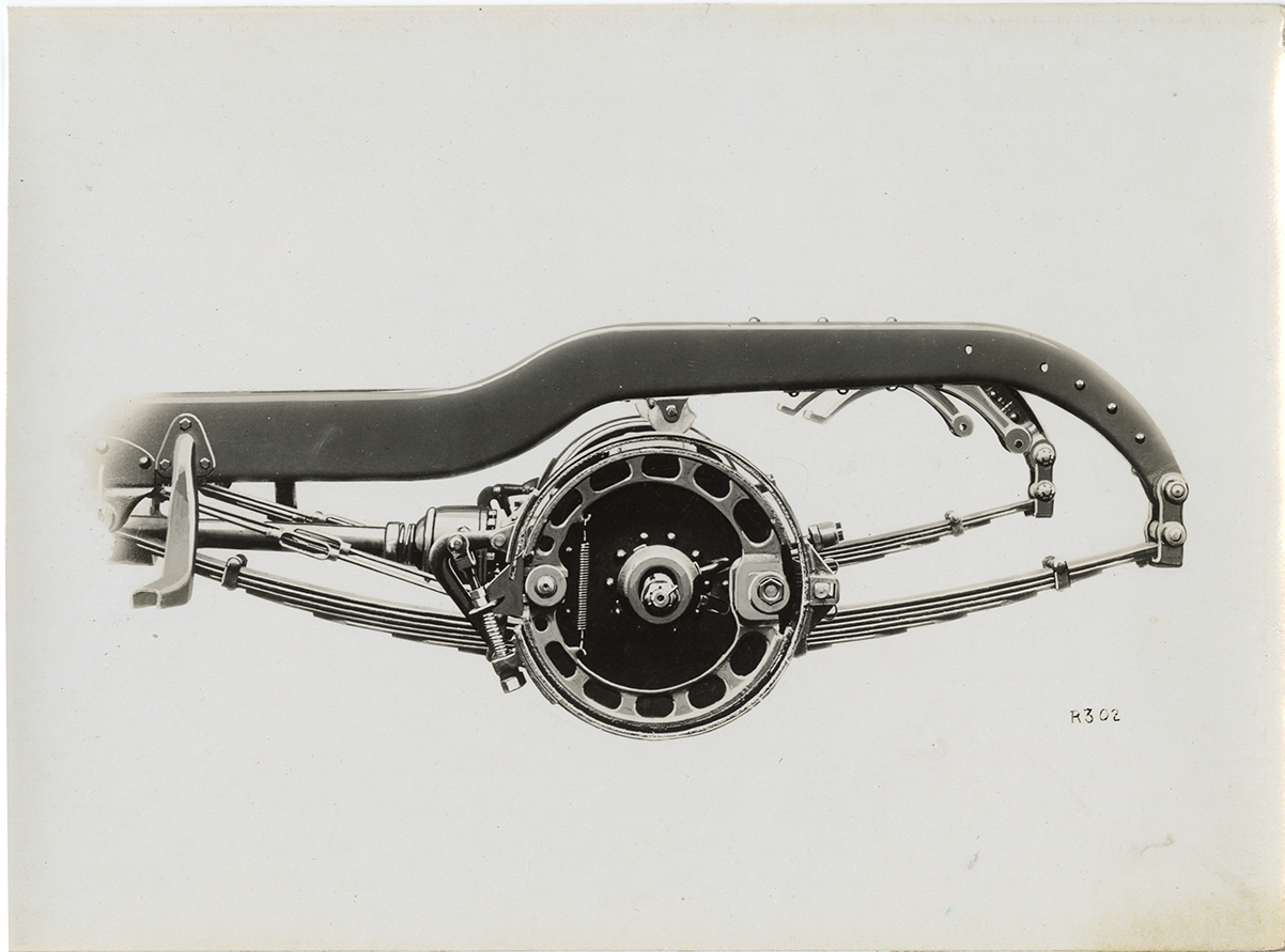 Brakes, 1920 Paterson automobile