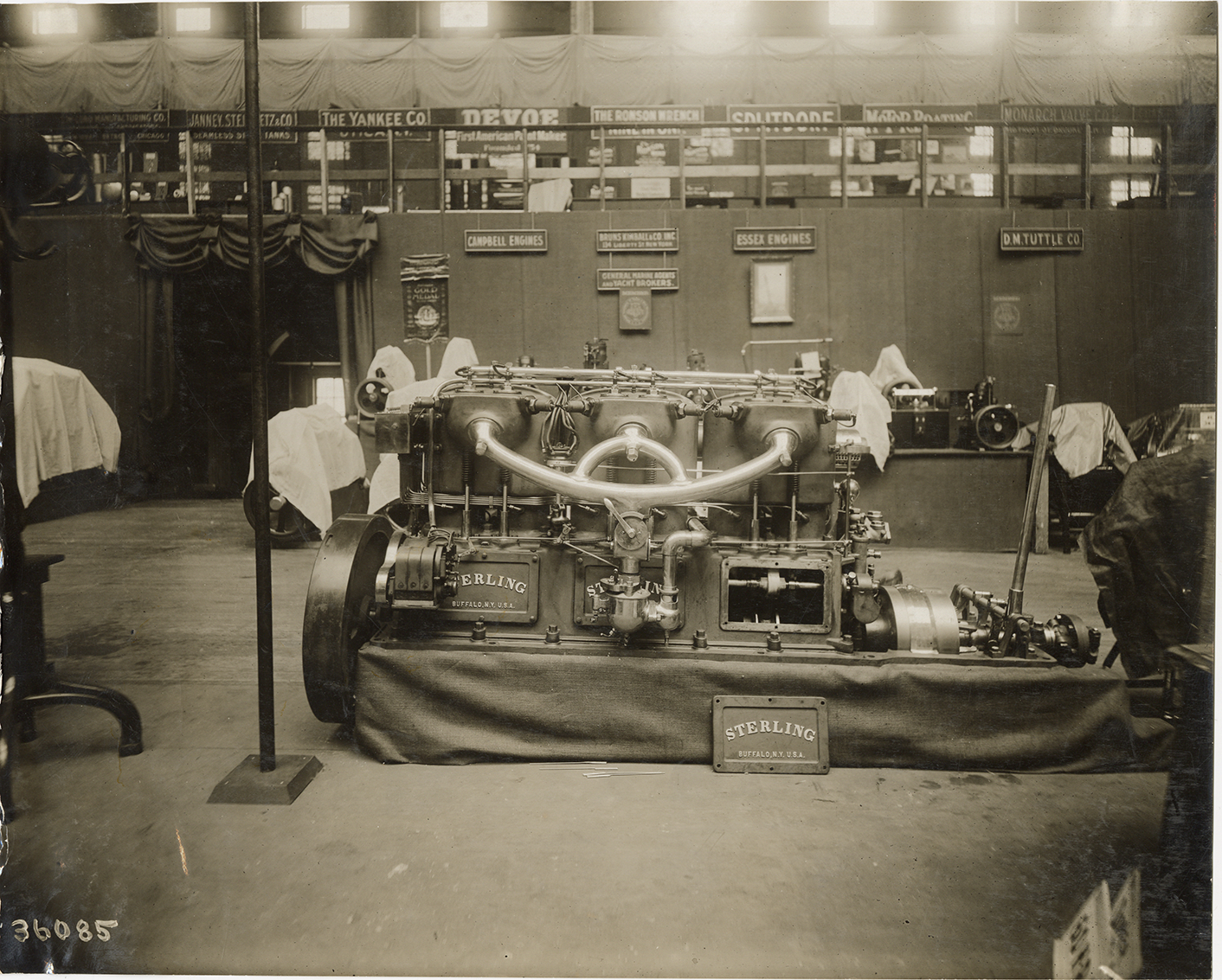 Sterling marine engine
