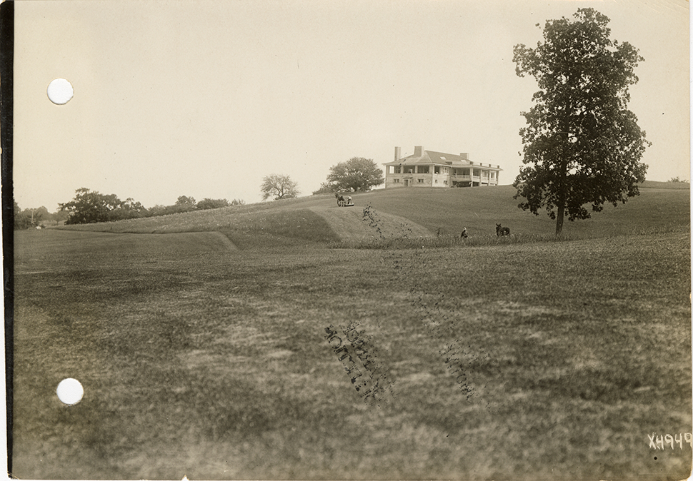 Clubhouse and golf course, Bloomfield Hills Country Club, Bloomfield Hills, Michigan