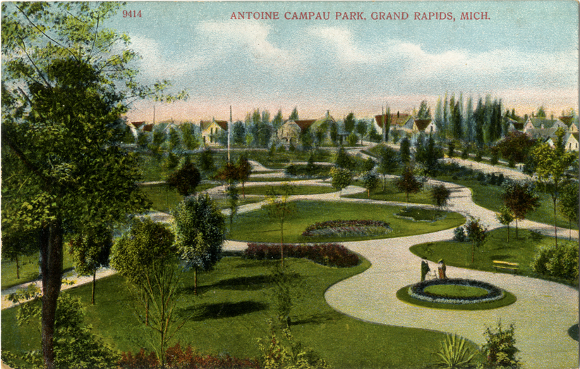 Details about   Antoine Campau Park Grand Rapids MI Michigan