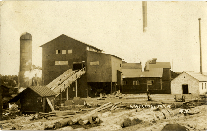 Lumber mill, Grayling, Michigan