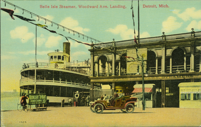 Belle Isle steamer "Pleasure" DPL DAMS