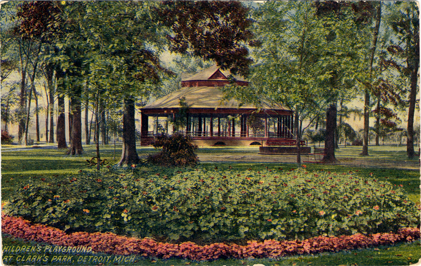 Pavilion in Clark Park DPL DAMS