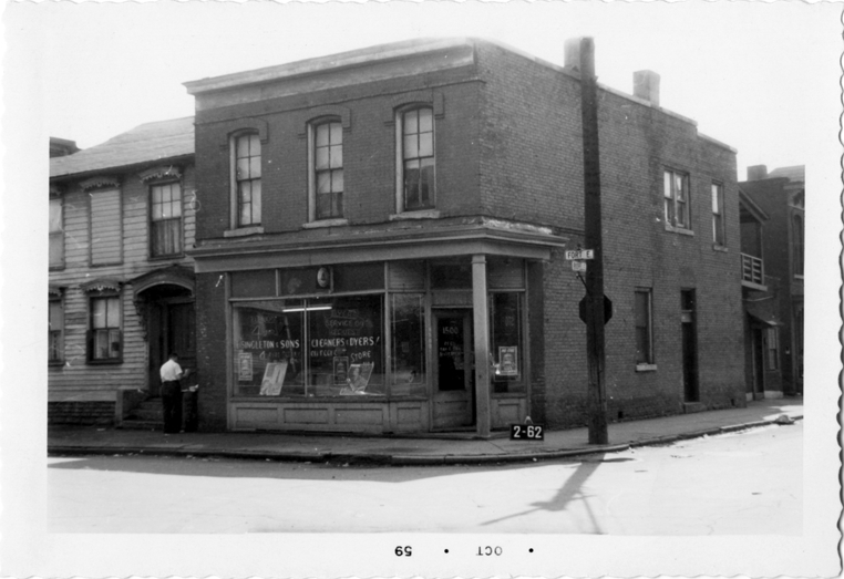 E. Singleton & Sons cleaners and dyers DPL DAMS