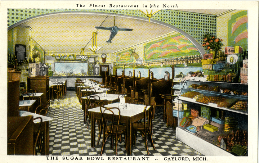 Sugar Bowl Restaurant, Gaylord, Michigan DPL DAMS