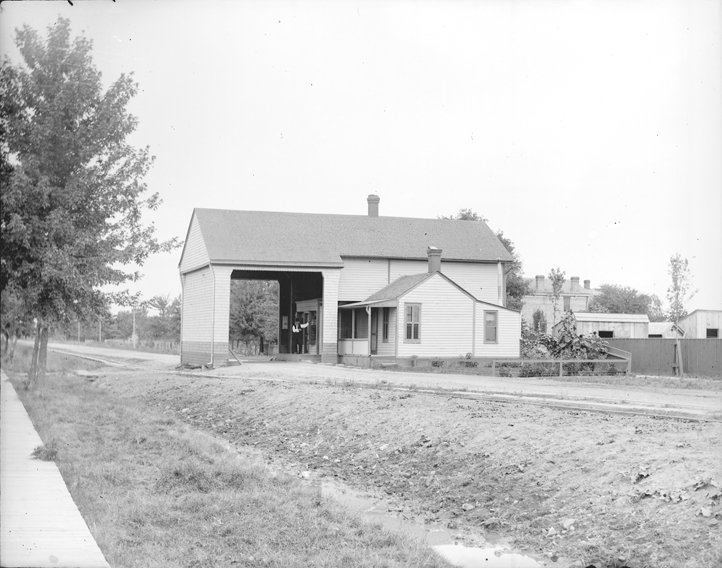 Tollhouse on Woodward near Grand Boulevard DPL DAMS