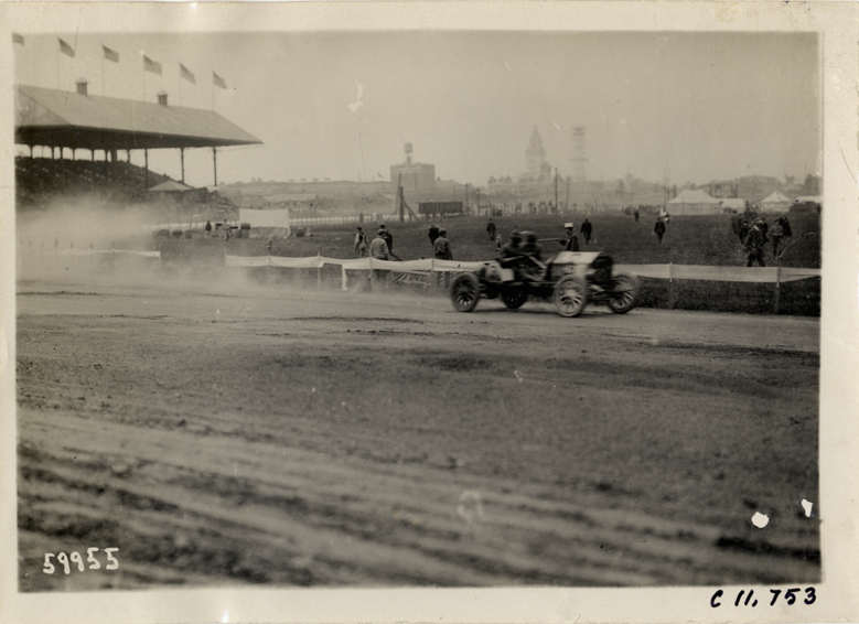 Racecar, 1909 Brighton Beach races | DPL DAMS